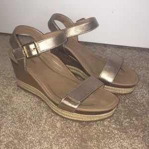 Aetrex Wedge Sandals